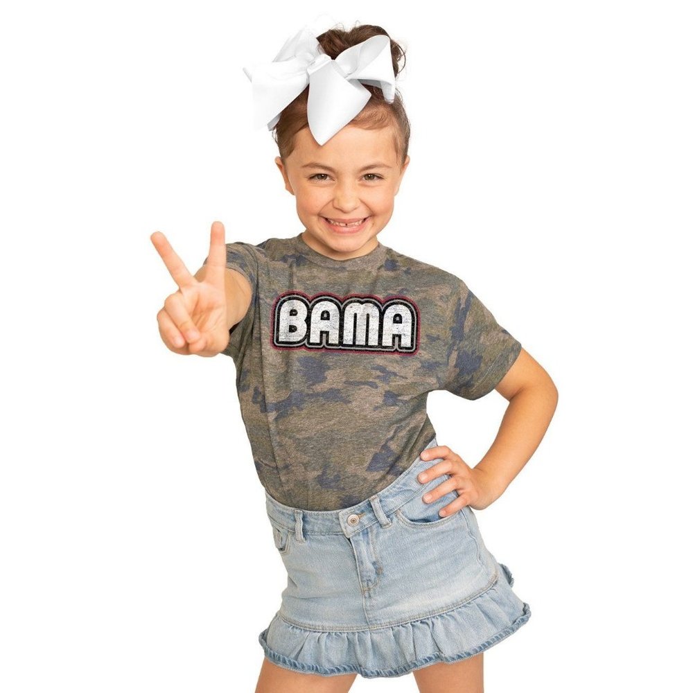 Gameday Couture Kid's Crimson Tide Camo Tee M